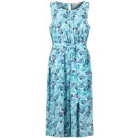 Weird Fish Nalani Printed Viscose Jumpsuit Ocean Blue Size 10 Weird Fish Nalani Printed Viscose Jumpsuit Ocean Blue Size 10