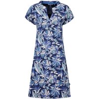 Weird Fish Suffolks Printed Jersey Dress Blue Indigo Size 10 Weird Fish Suffolks Printed Jersey Dress Blue Indigo Size 10