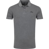 Weird Fish Indy Slub Polo Shirt Coal Size 3XL Weird Fish Indy Slub Polo Shirt Coal Size 3XL