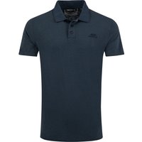 Weird Fish Indy Slub Polo Shirt Navy Size 3XL Weird Fish Indy Slub Polo Shirt Navy Size 3XL