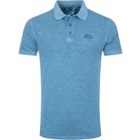 Weird Fish Indy Slub Polo Shirt Washed Blue Size 3XL Weird Fish Indy Slub Polo Shirt Washed Blue Size 3XL