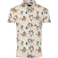 Weird Fish Faraway Short Sleeve Printed Shirt Ecru Size 5XL Weird Fish Faraway Short Sleeve Printed Shirt Ecru Size 5XL