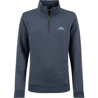 Weird Fish Avery 1/4 Zip Sweatshirt Navy Size 14 Weird Fish Avery 1/4 Zip Sweatshirt Navy Size 14