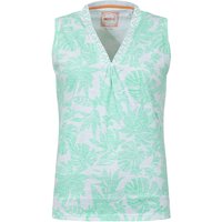 Weird Fish Nonno Printed Jersey Vest Apple Mint Size 10 Weird Fish Nonno Printed Jersey Vest Apple Mint Size 10