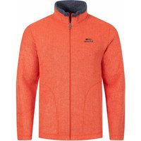 Weird Fish Shires Full Zip Grid Fleece Orange Spice Size 2XL Weird Fish Shires Full Zip Grid Fleece Orange Spice Size 2XL