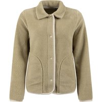 Weird Fish Alessia Lightweight Borg Shacket Laurel Green Size 14 Weird Fish Alessia Lightweight Borg Shacket Laurel Green Size 14