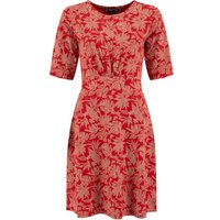 Weird Fish Cassandra Jersey Swing Dress Tomato Red Size 14 Weird Fish Cassandra Jersey Swing Dress Tomato Red Size 14