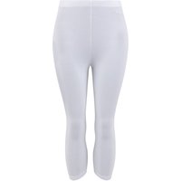 Weird Fish Blondie Cropped Leggings White Size 8 Weird Fish Blondie Cropped Leggings White Size 8