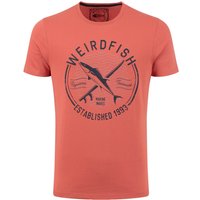 Weird Fish Hudson Front Print Branded T-Shirt Nantucket Size 5XL Weird Fish Hudson Front Print Branded T-Shirt Nantucket Size 5XL