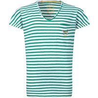 Weird Fish Liora Embroidered Pocket T-Shirt Heritage Green Size 20 Weird Fish Liora Embroidered Pocket T-Shirt Heritage Green Size 20