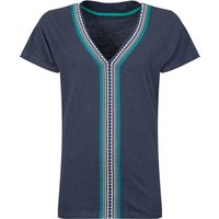 Weird Fish Lomie Embroidered T-Shirt Navy Size 10 Weird Fish Lomie Embroidered T-Shirt Navy Size 10