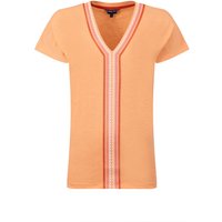 Weird Fish Lomie Embroidered T-Shirt Sorbet Size 10 Weird Fish Lomie Embroidered T-Shirt Sorbet Size 10