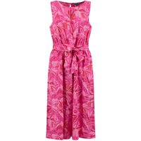 Weird Fish Nalani Printed Viscose Jumpsuit Hot Pink Size 16 Weird Fish Nalani Printed Viscose Jumpsuit Hot Pink Size 16