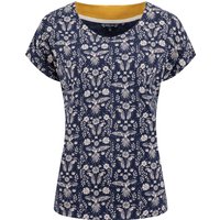 Weird Fish Paw Paw Printed Jersey T-Shirt Rich Navy Size 22 Weird Fish Paw Paw Printed Jersey T-Shirt Rich Navy Size 22