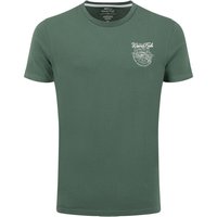 Weird Fish Angling Back Print Angling Trust Graphic T-Shirt Dusky Green Size 2XL Weird Fish Angling Back Print Angling Trust Graphic T-Shirt Dusky Green Size 2XL