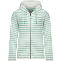 Weird Fish Catalina Striped Full Zip Hoodie Apple Mint Size 10 Weird Fish Catalina Striped Full Zip Hoodie Apple Mint Size 10
