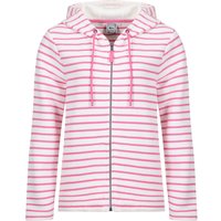 Weird Fish Catalina Striped Full Zip Hoodie Peony Size 16 Weird Fish Catalina Striped Full Zip Hoodie Peony Size 16