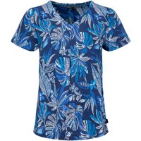 Weird Fish Solle Printed Blouse Blue Indigo Size 16 Weird Fish Solle Printed Blouse Blue Indigo Size 16