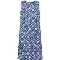 Weird Fish Adenea Printed Jersey Shift Dress Twilight Size 16 Weird Fish Adenea Printed Jersey Shift Dress Twilight Size 16