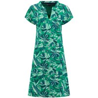 Weird Fish Suffolks Printed Jersey Dress Cactus Green Size 10 Weird Fish Suffolks Printed Jersey Dress Cactus Green Size 10