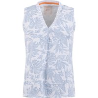 Weird Fish Nonno Printed Jersey Vest Skyway Size 10 Weird Fish Nonno Printed Jersey Vest Skyway Size 10