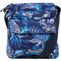 Weird Fish Kait Printed Cross Body Bag Blue Indigo Size ONE Weird Fish Kait Printed Cross Body Bag Blue Indigo Size ONE