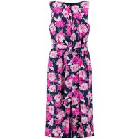 Weird Fish Nalani Printed Viscose Jumpsuit Fuchsia Punch Size 10 Weird Fish Nalani Printed Viscose Jumpsuit Fuchsia Punch Size 10