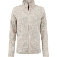 Weird Fish Bridget Full Zip Printed Microfleece Frost Grey Size 10 Weird Fish Bridget Full Zip Printed Microfleece Frost Grey Size 10