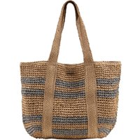 Weird Fish Elver Raffia Tote Bag Natural Size ONE Weird Fish Elver Raffia Tote Bag Natural Size ONE