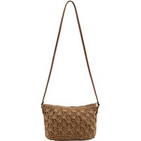 Weird Fish Merritt Raffia Cross Body Bag Natural Size ONE Weird Fish Merritt Raffia Cross Body Bag Natural Size ONE