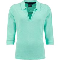 Weird Fish Annare 3/4 Sleeve Jersey Trophy Neck Top Apple Mint Size 18 Weird Fish Annare 3/4 Sleeve Jersey Trophy Neck Top Apple Mint Size 18