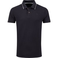 Weird Fish Powell Textured Polo Shirt Midnight Size 5XL Weird Fish Powell Textured Polo Shirt Midnight Size 5XL