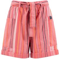 Weird Fish Wilder Striped Summer Shorts Flamingo Size 12 Weird Fish Wilder Striped Summer Shorts Flamingo Size 12