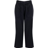 Weird Fish Angelika Cropped Wide Leg Trousers Midnight Size 14 Weird Fish Angelika Cropped Wide Leg Trousers Midnight Size 14