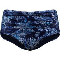 Weird Fish Hinata Printed Bikini Bottoms Blue Indigo Size 22