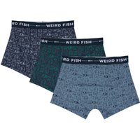 Weird Fish Ashridge Boxer Shorts 3 Pack