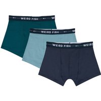 Weird Fish Ashridge Boxer Shorts 3 Pack