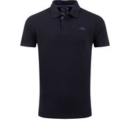 Weird Fish Miles Pique Polo Shirt - Midnight