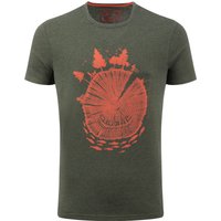 Weird Fish Woodsman Front Print Graphic T Shirt