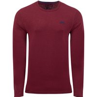 Weird Fish Fins Branded Long Sleeve T Shirt Grape
