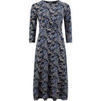 Weird Fish Felicity Printed Jersey Midi Dress