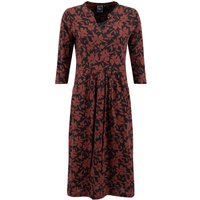 Weird Fish Isolde Printed Jersey Midi Dress