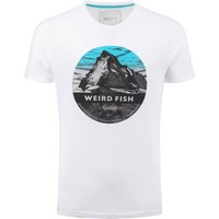 Weird Fish Mountain Top Front Print Graphic T Shirt