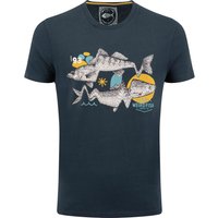 Weird Fish Reflection Front Print Graphic T Shirt