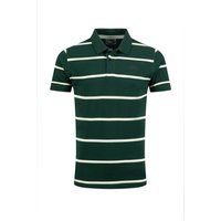 Weird Fish Fabian Striped Pique Polo Shirt