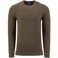 Weird Fish Lunan Square Knit Crew Neck Jumper