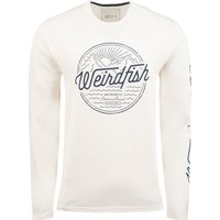 Weird Fish Mountains Seas Front Print Long Sleeve T Shirt