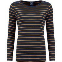 Weird Fish Blaine Ribbed Striped Long Sleeve T Shirt