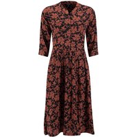 Weird Fish Hellen Printed Crepe Shirt Dress