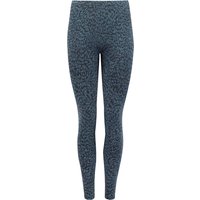 Weird Fish Bailey Printed Leggings Mid Blue Size 8